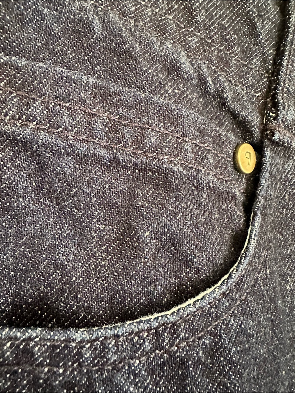 The Adi Mid-Rise Relaxed Flare Pants by Pilcro: Sparkle Edition size 28 - Picture 6 of 15